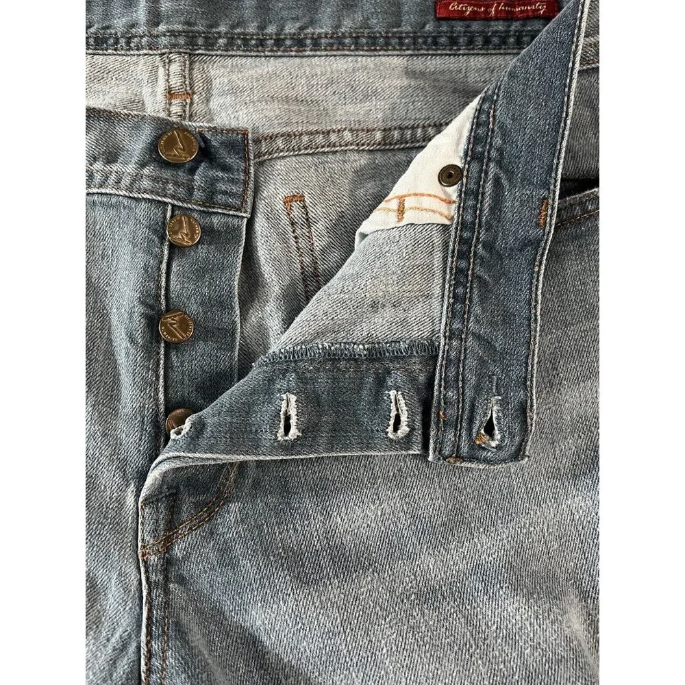 Citizens of Humanity Men Jeans Button Fly 5 Pocket Jeans Mid Rise. 37x30 1/2 - Picture 9 of 12